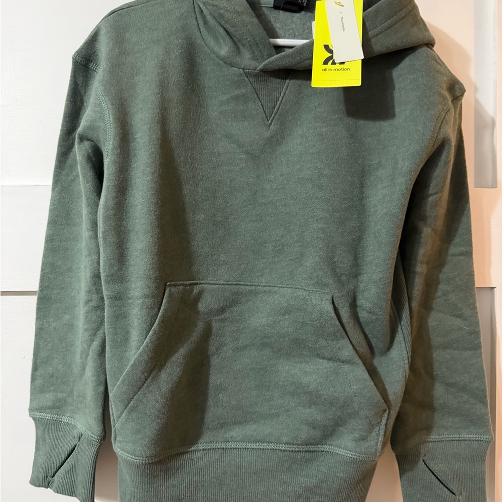 All in Motion Olive Green Kids Hoodie